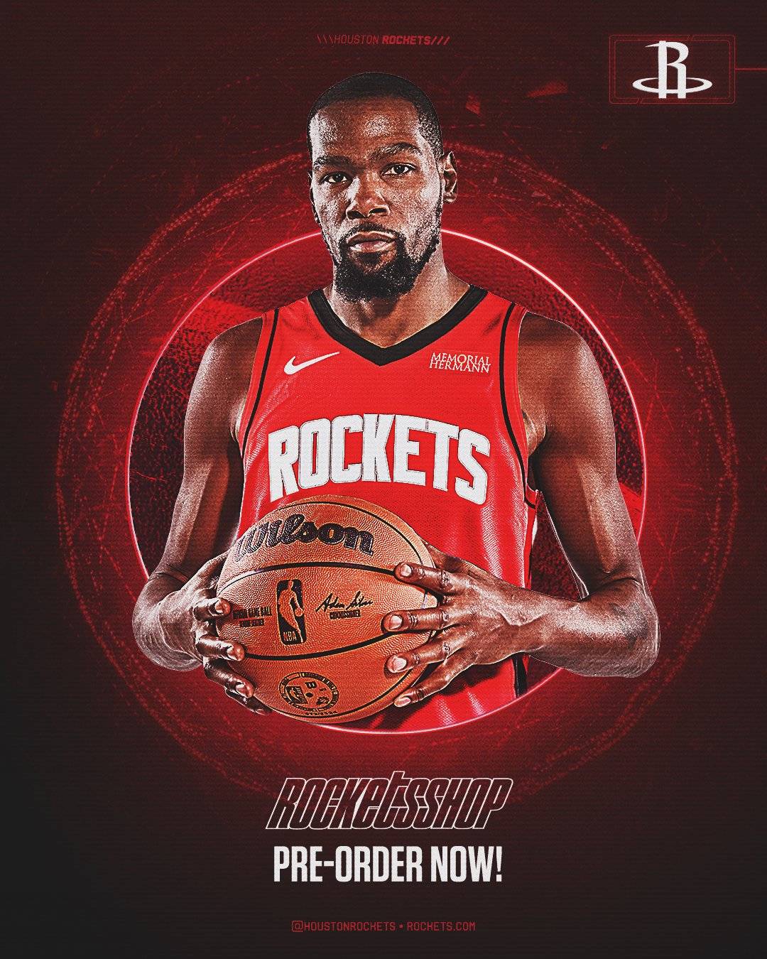 歷史上的第一個7派對交易得出了結(jié)束！火箭正式宣布Durant + Capela加入